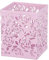 RICOO Stiftehalter Schreibtisch, Stifteköcher, Stiftebox B003-P, Schreibtisch Organizer, Metall Büro Organizer, Platzsparende Büro Organisation, Stiftebecher, Pen Holder, Pink