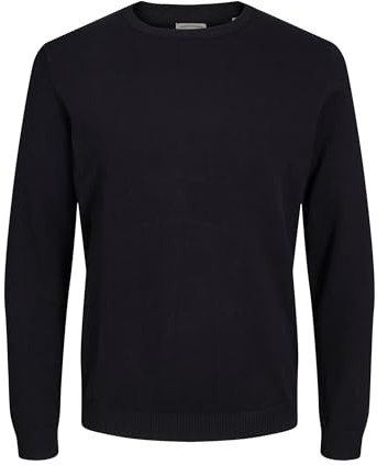 JACK & JONES Men's Jjebasic Knit Crew Neck Noos Pls Jumper