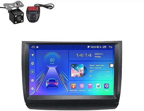 FONALO Android Auto 2 Din Radio Mit Navi 9 Zoll Touchscreen Für Toyota Prius 20 2003-2009 Android 12 Autoradio Bluetooth Plug-and-Play DAB + WiFi 4G Mirrorlink Carplay OBD USB (Color : M100S)