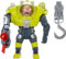 Mattel Street Sharks Actionfigur mit federfeuertem Speerpistolen-Zubehör, Dr. Piranoid Sammlerstück, inspiriert vom TV-Bösewicht der 90er Jahre, 15,2 cm