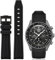 BONACE Armband für Omega X Swatch 20 mm Uhr - Gebogenes Silikonarmband, Kompatibel mit Moonswatch Speedmaster, Keine Lücken, für Herren und Damen