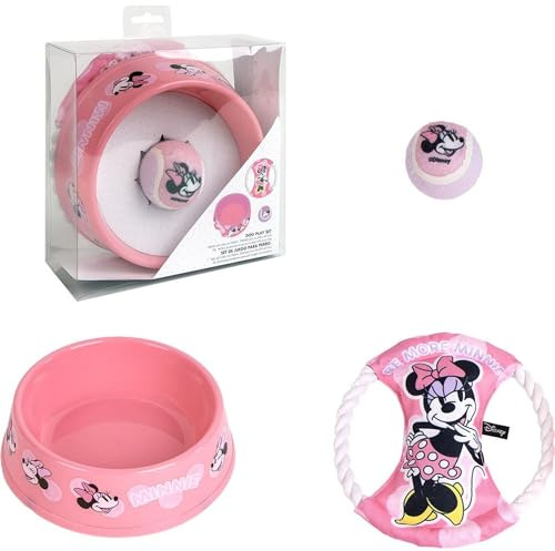 CERDÁ LIFE'S LITTLE MOMENTS Cerda - Set für Haustiere, Spielzeug, Minnie, 21,0 x 21,0 x 8,8 cm (2800001570)