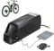 Varstrom G80 48V 19.2Ah Ebike Battery (L*/G Cell) High-Capacity Lithium Downtube Battery with Charger & USB Port for Bafang 250W 500W 750W 1000W 1500W 2000W Electric Bike Conversion Kit