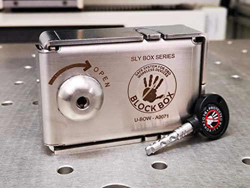Blockbox – Blind-OBD KeyPlus – Blindage antivol à clé cryptée pour prise de données, en acier inoxydable 304 – Protection diagnostic voiture