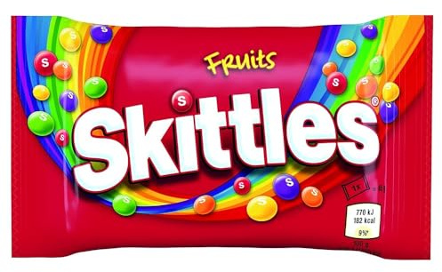 18 Packs of Original SKITTLES Fruits (45G)