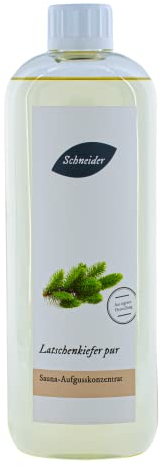 Saunabedarf Schneider - Aufgusskonzentrat, Saunaaufguss Latschenkiefer 1000ml
