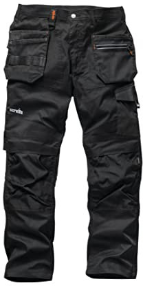 Scruffs Stretch-Arbeitshose „ Trade-Flex“, schwarz 54S / 26 (T54495)