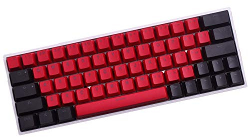 Sunzit Keycaps, 64 Keycaps Backlight Mechanische Tastatur PBT Keycaps für GK64 / SK64 Keyboard Keys(nur Keycaps