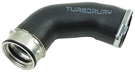 TURBORURY Compatible/Repuesto para manguera de intercooler Turbo BMW 3 E46 3.0d 3.0xd 3.0cd 184HP, 204HP 11617789961 1161-7789961 11617797699 116-17797699 161717171799398 1161-7799398