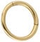 14K Solid Gold Scharnier Hoop Ohrring, Zirkon Stein Hoop Ohrringe, Gold Nasenring, 18G Nase Hoop Piercing, Echtgold Hoop Piercing (14 Karat (585) Rotgold)