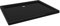 vidaXL Piatto Doccia in ABS Rettangolare Nero 80x110 cm