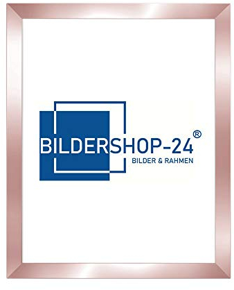 Bilderrahmen London in Rosegold mit Acrylglas ANTIREFLEX/ENTSPIEGELT 20 X 30 cm