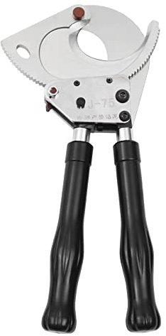 Ratchet Cable Wire Cutter Machine | Electricians Tools | Heavy Duty Wire Cutter | Φ75mm Cutting Range | Telescopic Handles
