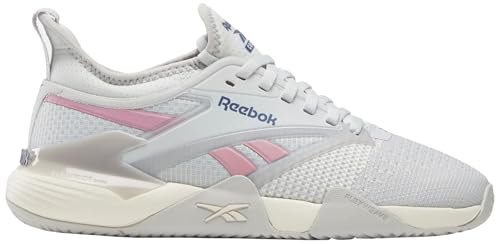 Reebok Nano Court, Scarpe da Ginnastica Donna, Moon Vintage Chalk Dusty Rose, 36 EU