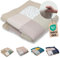 ULLENBOOM Krabbeldecke für Baby 100x100 cm, 100% OEKO-TEX Materialien, Made in EU, Dick & weich gepolstert, Leo - ideal als Babydecke & Spieldecke Baby