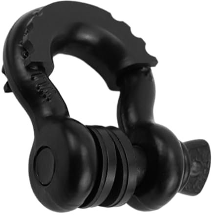 Gancio di traino per rimorchio, ganci di traino per camion - Grillo per recupero fuoristrada per carichi pesanti - Cinghia di traino con resistenza alla rottura da 41887 libbre, grillo ad grande con r