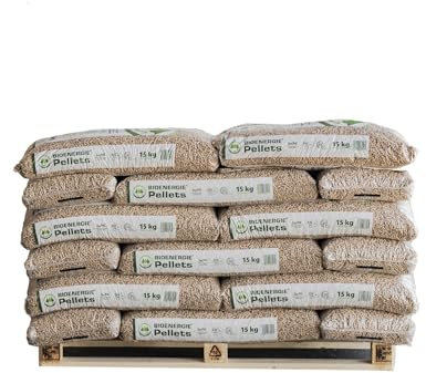 A&G-heute Bioenergie Weichholz Brennpellets 495kg 6 mm | Holzpellets Kaminpellets Ofenpellets Umweltfreundlich | Wärmeeffizient | Regionales Naturholz | DINplus ENplus A1-Zertifiziert