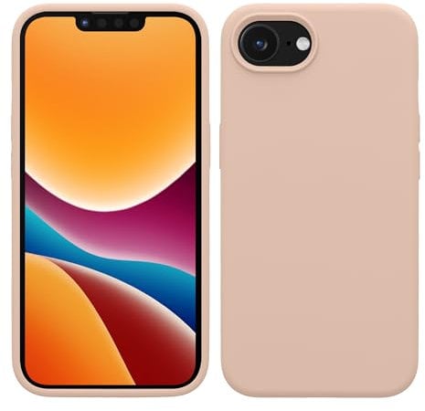 kwmobile Handyhülle für iPhone 16e Hülle, für iPhone 16e Case - Hülle Silikon - kabelloses Laden - Coconut Swirl