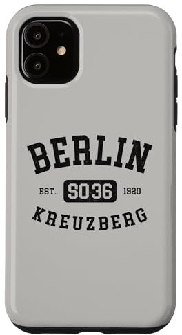 Berlin Kreuzberg SO 36 Vintage College Style Berlin Hülle für iPhone 11