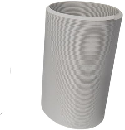 kesurpae Flacher Abluftadapter, Klimaanlagen Fensteradapter, Klimaanlagen Fensterabluft passend für, Auspuffdurchmesser 130mm