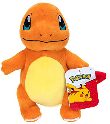 Pokémon Charmander Plush - 8-Inch Soft Plush with Authentic Details