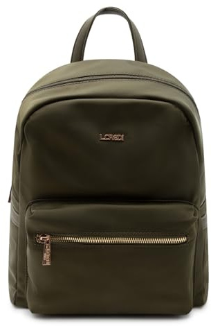 L.CREDI Rucksack Freizeitrucksack Alena Backpack Olive olivgrün