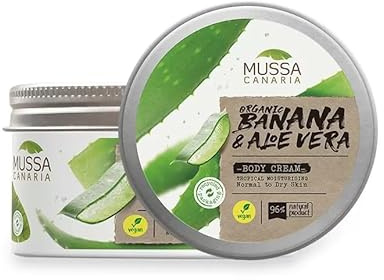 Mussa Canaria Körperbutter mit Bio Bananen von den Kanarischen Inseln und Aloe Vera 250ml