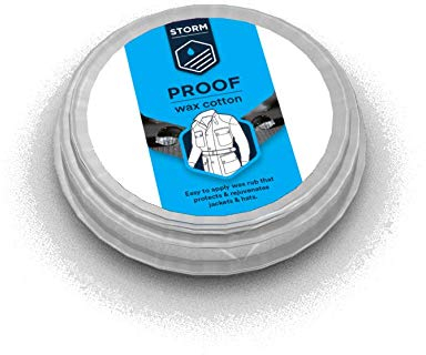 Storm Wax Cotton Dressing - Wachs für Wachsjacken - Pflegewachs - Imprägnierwachs (35 Gramm)