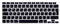 MMDW Arabic Language esp Keyboard Cover A2179 Silicone Protective Skin Keyboard Protector for MacBook Air 13 inch with Touch ID A2337 M1 Chip European Layout