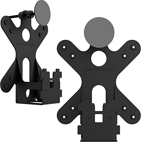 HumanCentric Adattatore per montaggio VESA compatibile con monitor Dell, adattatore VESA per monitor SE2416HX, SE2717HX, SE2717HR, SE2717H, S2216M, S2216H, SE2716H, SE2216H, S2216H e altro ancora