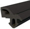 DQ-PP S-1560 Aluplast guarnizione per finestre, colore nero, 100 m, in gomma, per finestre in PVC, per profili in alluminio, per porte