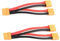 LinsyRC 2-Pack XT90 Plug Parallel Battery Connector Cable 1-Female to 2-Male Parallel Adapter Dual Extension Y-Splitter for Quadcopters Multirotors RC LiPo Battery