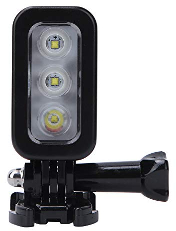 Wasserdichtes LED Fülllicht 5500-6000k 300LX Dimmbares Füllnachtlicht Unterwasser Tauchen LED Videolampe Passend für Alle Action Kameras, für Yi Sportkamera