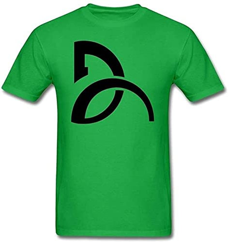 Men's Novak Djokovic Tennis Player Logo T Shirt Green XL