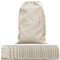 ELES VIDA Lot de Sacs en Tissu pour Peinture dans Un Sac Naturel, Naturel, 40x50 cm - 25 lot, Moderne