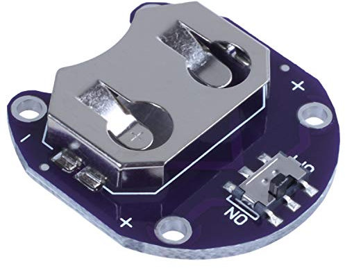 Eduuyvee 2 X Knopf Zellen Batterie Halter Für Cr2032 - Mit Schalter (2 Stück)