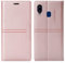 OKZone Cover per Huawei P20 Lite, Custodia Flip Pelle Portafoglio Magnetica Libro con Slot Schede, Slim Silicone TPU Bumper Wallet Supporto Case, Antiurto Cover per Huawei P20 Lite (Rosa)