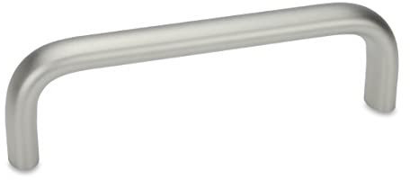 Ganter Normelemente GN 565.5-20-128-A-GS Edelstahl-Bügelgriff, silber, Bohrungsabstand: 128mm