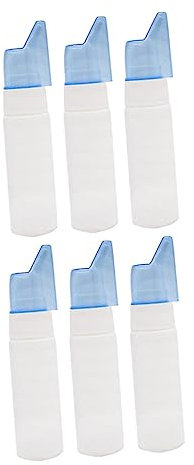 FOMIYES 6stücke Nasenspray-flaschen Aus Hdpe Kunststoff Nachfüllbare Kompakte Sprühflaschen Mit Auslaufsicherem Verschluss Wiederverwendbar Für Reisen Camping Und Nasenspray-einsatz