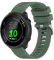 Wownadu 20mm Bracelet Compatible pour Garmin Forerunner 245 55 165 645 158 Vert Bracelets de Remplacement en Silicone Sport Strap Femme Homme, Accessoires (Pas de Tracker)