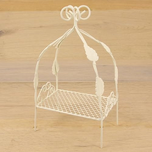 FADEDA Himmelbett Mini, weiß/Höhe: 10cm