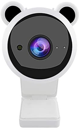 DUnLap Cámara Web 108 0p HD Webcam con micrófono USB 2.0 Cámara de computadora Plug and Play Cámara Web 4k (Size : White Webcam)