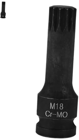 UPKOCH Steckschlüssel-einsatz 1/2 Griffbuchse Für Schlagbohrmaschine M14 Spline-bit Rundsteckschlüssel-einsatz Steckschlüssel-schraubendreher