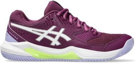 ASICS Damen Gel-Dedicate 8 Padel Sneaker, Deep Mauve White, 37 EU