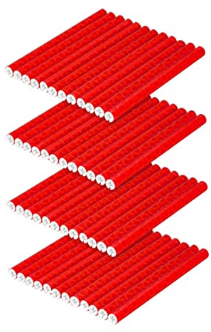 XJKLBYQ Bike Spoke Reflectors Fahrradrad Spoke Spoke Warnreflektor -Radfahren Reflexionsstreifen 48pcs Rot, Fahrradrad Speichenreflektor