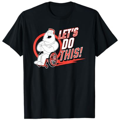 Family Guy Let's Do This Joe Swanson Funny Cartoon T-Shirt