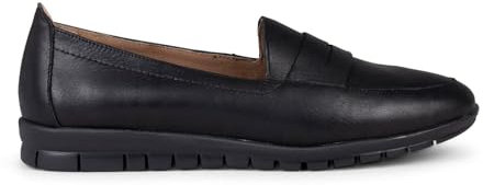 Mocasines cómodos de Mujer Negro, EU 38