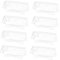 Garneck 60pcs Transparent Vinyl Record Sleeves Self-adhesive Outer Protectors for Album Storage Opp Covers for Vinyl Record Preserve and Display Your Collection