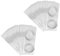 GWMCKZOK Joints for Capsules De Café Jetables, Autocollants en Mousse Crème for Couvercles De Filtres À Café, Compatibles avec Nespresso Et Vertuo, 200 Pièces 62 Mm