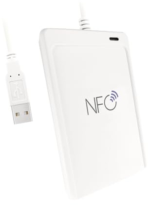 SCROY ACR1552U-M1 - NFC Tag-Leser und USB-Smart-Card | kontaktloser RFID-Kartenleser für MIFARE-Geräte, FeliCa, ISO 14443 A/B, ISO18092
